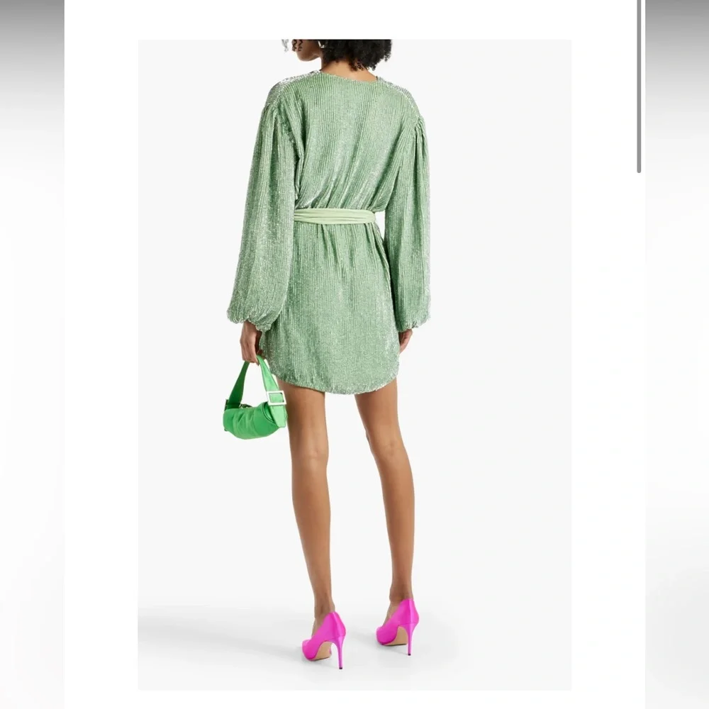 Retrofete Gabrielle wrap dress - Picture 3 of 5